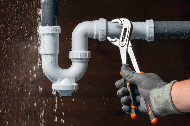 Professional Emergency Plumber technician working in Van Voorhis, PA